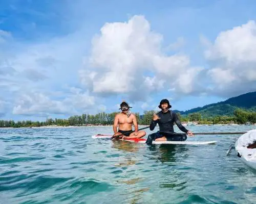Phuket: 2h Stand-Up Paddleboard Experiences With Adventures SUP Tour at Bangtao Beach