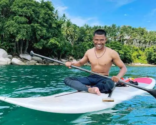 Phuket: 2h Stand-Up Paddleboard Experiences With Adventures SUP Tour at Bangtao Beach