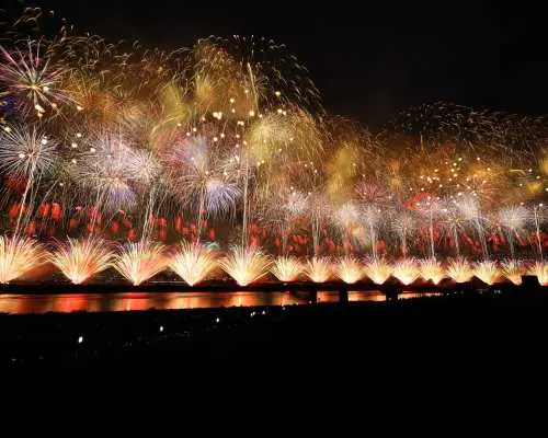 2026 長岡花火大會 2 日遊（含一晚住宿）｜新幹線綠色車廂・專屬觀賞席