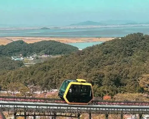 Ganghwa Island, Gyodong Island, and Wolmido Island, South Korea - Shared Car Day Trip | Hwagae Garden Monorail, Ganghwa Island Luge, Joyang Textile Cafe, Wolmido Island Seagull Feeding Experience