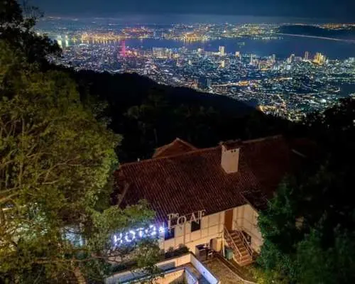 檳城：傍晚檳城山和泰緬寺廟日落之旅，含飯店接送服務