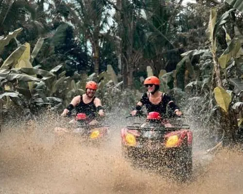 All Inclusive : Ubud Gorilla Face ATV and Ayung Rafting Trip with Meal