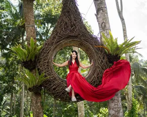 All Inclusive Ubud Day Tour: Cretya alas harum, Happy Swing, Waterfall Tegenungan.