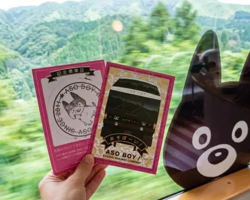 [Optional Aso Boy Train Experience] Kyushu Aso Volcano, Kusasenri, and Kumamoto Castle Day Trip | Departure from Fukuoka | English and Chinese Guided Tour