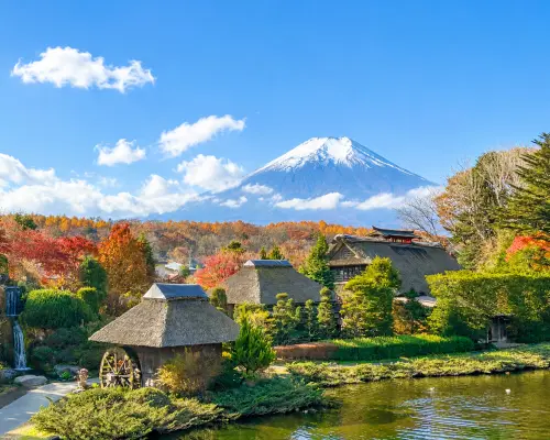 日本富士山全景一日遊｜富士山五合目・天上山公園・忍野八海・河口湖大石公園・新倉山淺間公園｜東京出發