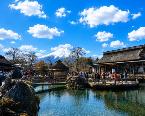日本富士山全景一日遊｜富士山五合目・天上山公園・忍野八海・河口湖大石公園・新倉山淺間公園｜東京出發