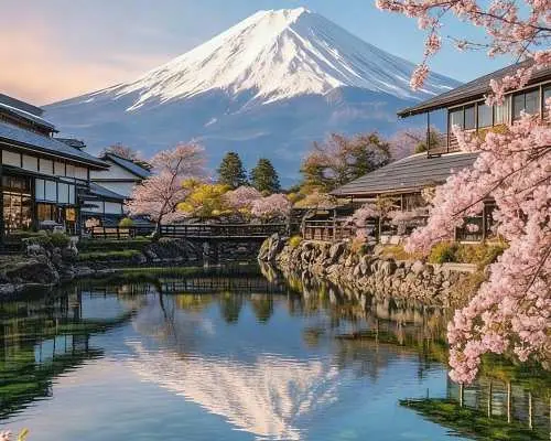 Summer Mt. Fuji + Hakone Fireworks Festival Day Trip (including boat ticket)