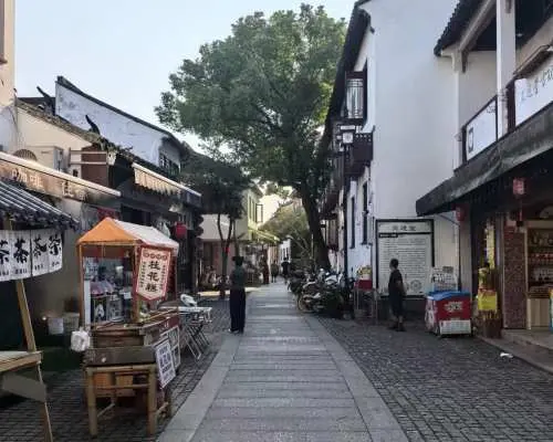 中国苏州 拙政园 寒山寺 枫桥景区 七里山塘/周庄水乡 1日游