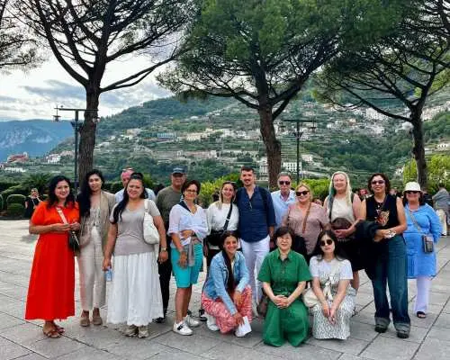 Gems of the Coast: Small Group Tour of Positano, Amalfi & Ravello from Naples