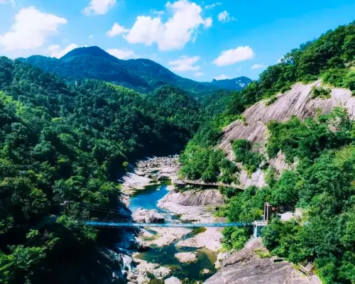 4-Day Chartered Private charter car of Hefei Tiantangzhai, Baima Grand Canyon, and Yanzihe Grand Canyon