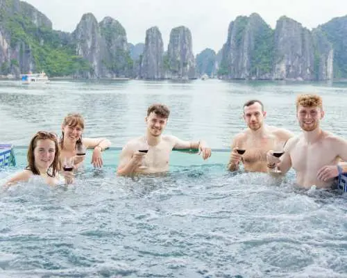 [NEW LAUNCHED] HALONG HERITAGE SIGNATURE DAY CRUISE | DISCOVER HA LONG BAY WITH SUNG SOT CAVES AND TITOP | VIETNAM