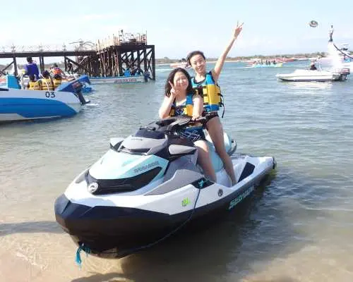 Nusa Dua Parasailing Adventure and Jet Ski with Instructor
