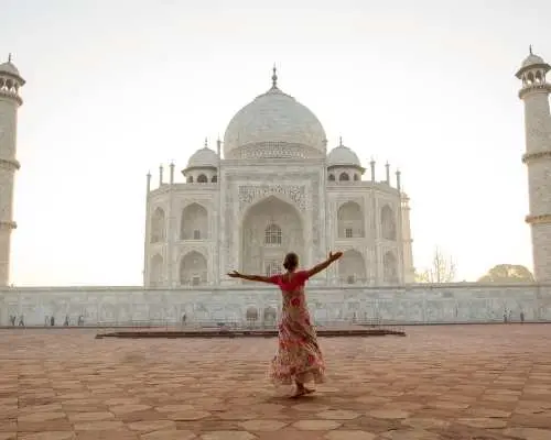 From Delhi: Taj Mahal, Agra Fort & Itmad‑Ud‑Daula Guided Group Tour