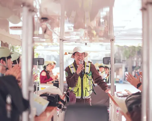 【ソウル路面電車ツアー】中国語ガイド付き｜広蔵市場グルメツアー＆ソウル路面電車