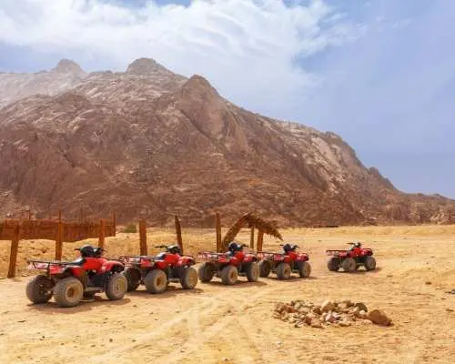 Quad Bike Sharm El Sheikh With Optional Camel, Dinner & Show