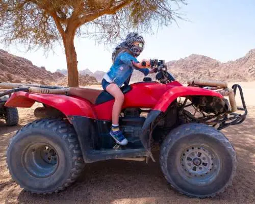 Quad Bike Sharm El Sheikh With Optional Camel, Dinner & Show