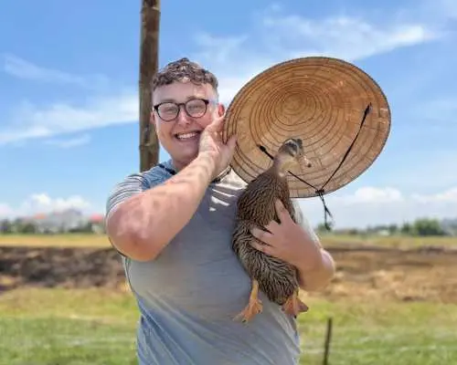 Hoi An: Duck Stop Eco Farm Experience with Duck Leader