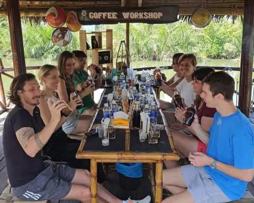 Hoi An: Vietnamese Coffee Workshop & Duck Stop Experience