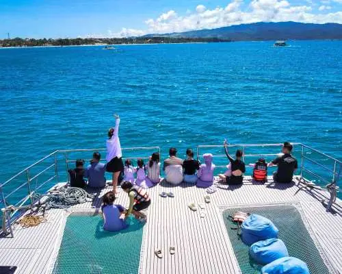 Pearl of Sean Boracay Party Yacht (Morning or Sunset)– Unlimited Snacks and Exciting Water Activities