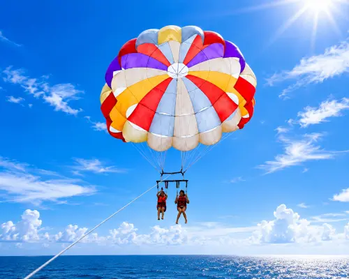 Boracay Ultimate Island Hopping Tour: Water Slide, Cliff Jump, Buffet Lunch & Parasailing
