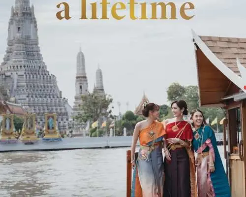 Bangkok Supatra Cruise with Thai Costume Along Chao Phraya River | Thailand