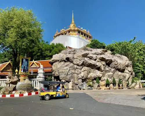 Wat Saket and TukTuk Drive Tour with English Guide | Bangkok