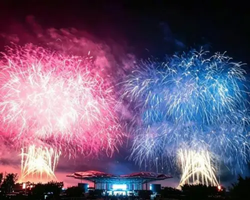 湖光賞花火｜重慶長壽湖天空劇院煙花一日遊