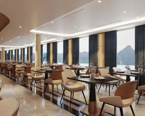 [New Launched] Sea Octopus President Day Cruise | Ha Long Bay, Sung Sot Cave and Titop Island | Vietnam