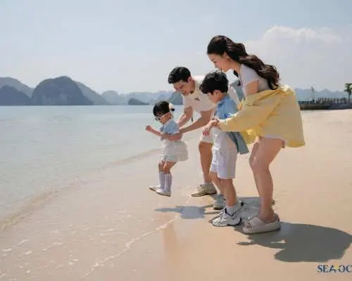 [New Launched] Sea Octopus President Day Cruise | Ha Long Bay, Sung Sot Cave and Titop Island | Vietnam
