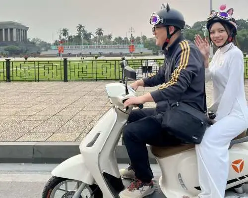 奧黛摩托車 4 小時之旅 [ 從河內出發 ]