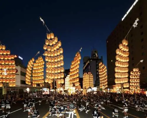 秋田關東祭觀賞席位票（含原毛巾，門票提前寄送）