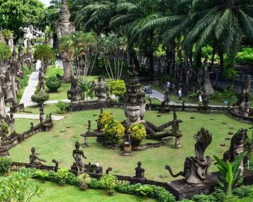 Private Day Tour Explore Vientiane City And Buddha Park With Lunch｜Laos