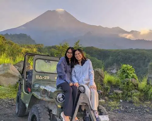 Borobudur & Prambanan Temples with Merapi Jeep Adventure – Day Tour from Yogyakarta
