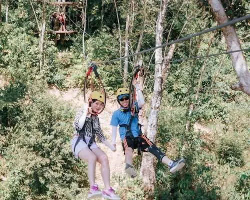 Zipline & ATV experiences at Kong Forest - Adventure Park| from Nha Trang, Viet Nam