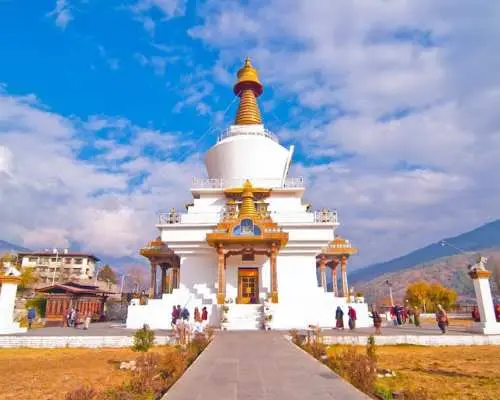 ทัวร์ขนาดเล็ก - ภูฏานสุดคลาสสิก 8 วัน | ชายามบ่ายสุดหรูระดับ 5 ดาวจาก UMA & เจดีย์ 108 องค์ & สะพานแขวนภูฏาน | ขั้นต่ำ 2 ท่าน | รถส่วนตัว | ไม่รวมค่าตั๋วเครื่องบิน