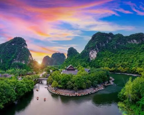 Ninh Binh & Ha Long Bay 2D1N Tour | Hoa Lu, Trang An, Mua Cave & Luxury 5-Star Cruise | Departure From Hanoi