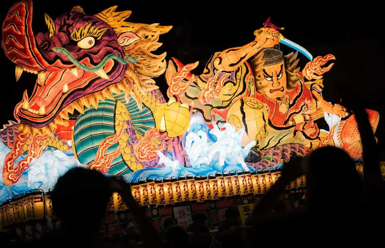 【日本】 青森睡魔祭 | 高級雙人座觀賞席 （祭典）