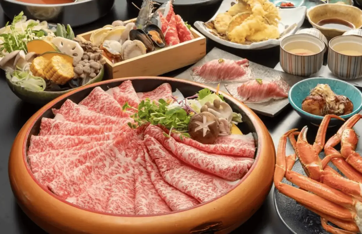 Osaka, Japan | NikoNikoNabe | All-you-can-eat Wagyu Beef
