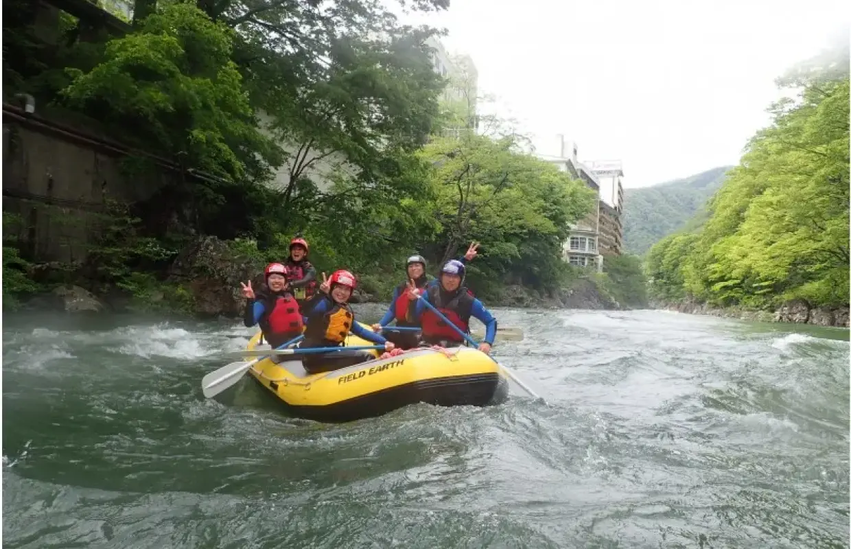 利根川漂流体验半日套餐 预约游览拍照礼物（群马水上町水上活动）
