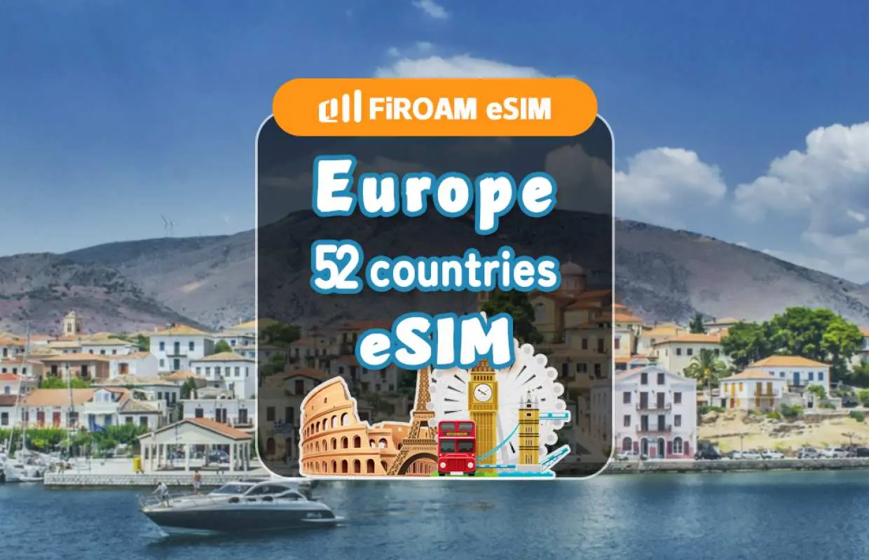 [Up to Up to 50% Off% off] eSIM in multiple European countries | 5G network eSIM 1-30 days | Supports ChatGPT and TikTok