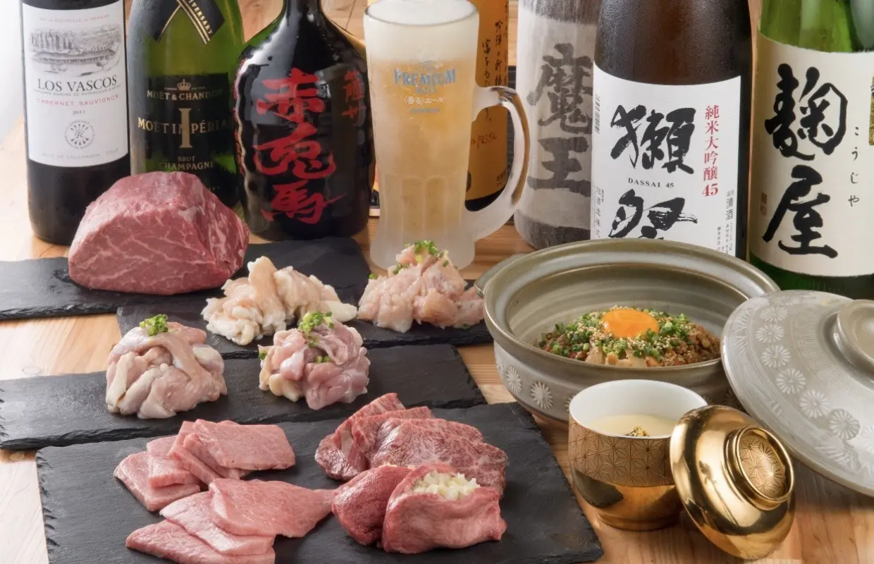 Fukuoka Prefecture Chikugo / Yame area | Izakaya Kuroge Wagyu to Nama Gyutan ga Umai Mise Yakiniku Aburiya (Japanese black beef and raw beef tongue restaurant Yakiniku Aburiya Yame branch) | Seat Reservation Only