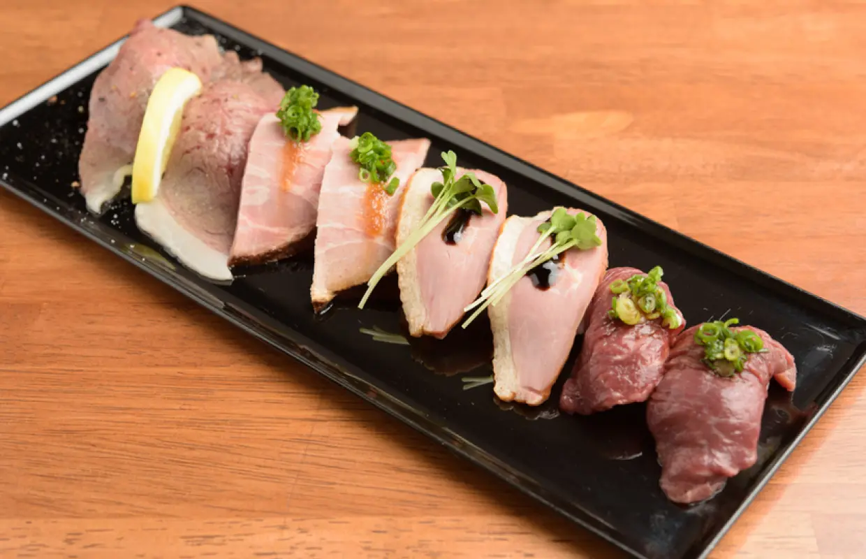 Tottori Prefecture Yonago, Sakaiminato, Hiyoshizu | Seafood Niku to Sakana no Sushi yokaichi (Meat and Fish Sushi yokaichi Yonago Station) | Seat Reservation Only