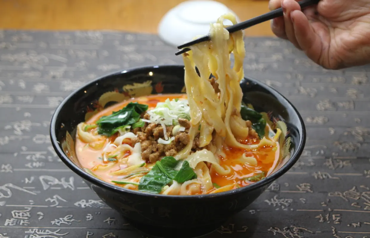 จังหวัดไอจิ Osu, Kanayama, Tsurumai | . Tantanmen Xi'an Toshomen (สาขา Xi'an Toshamen Yabacho) |