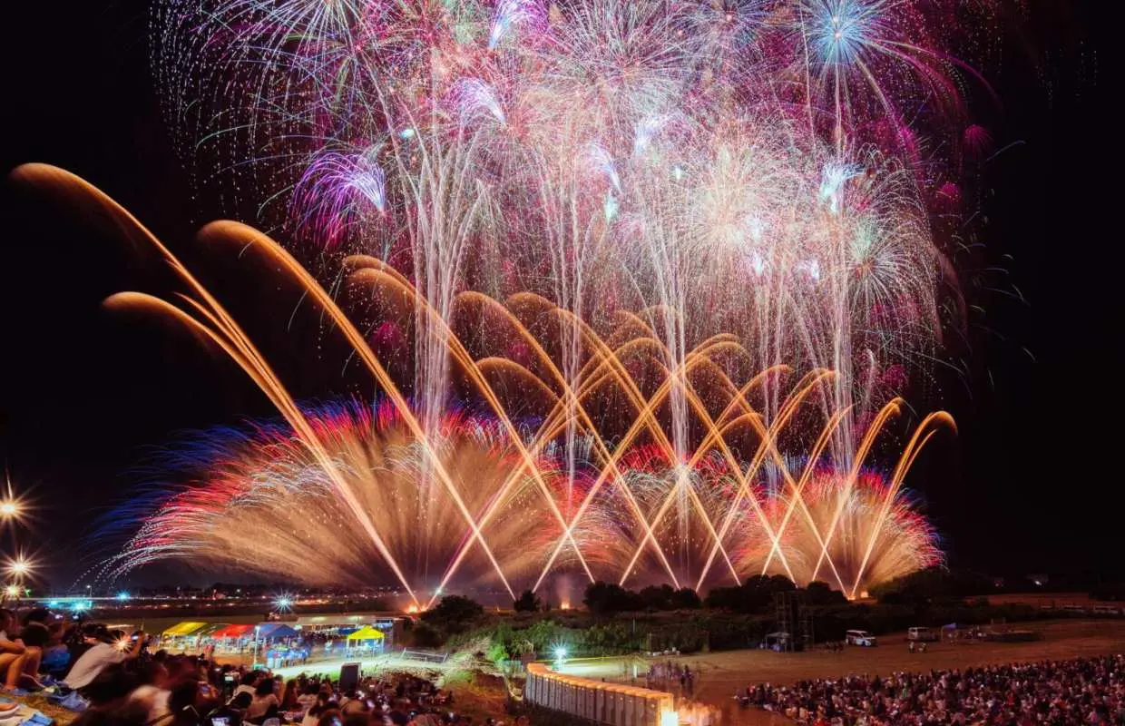 茨城県日立鬼怒川市の花火大会、秋の梨狩り、アウトレットショッピング日帰りツアー｜東京発（花火大会入場料込み）