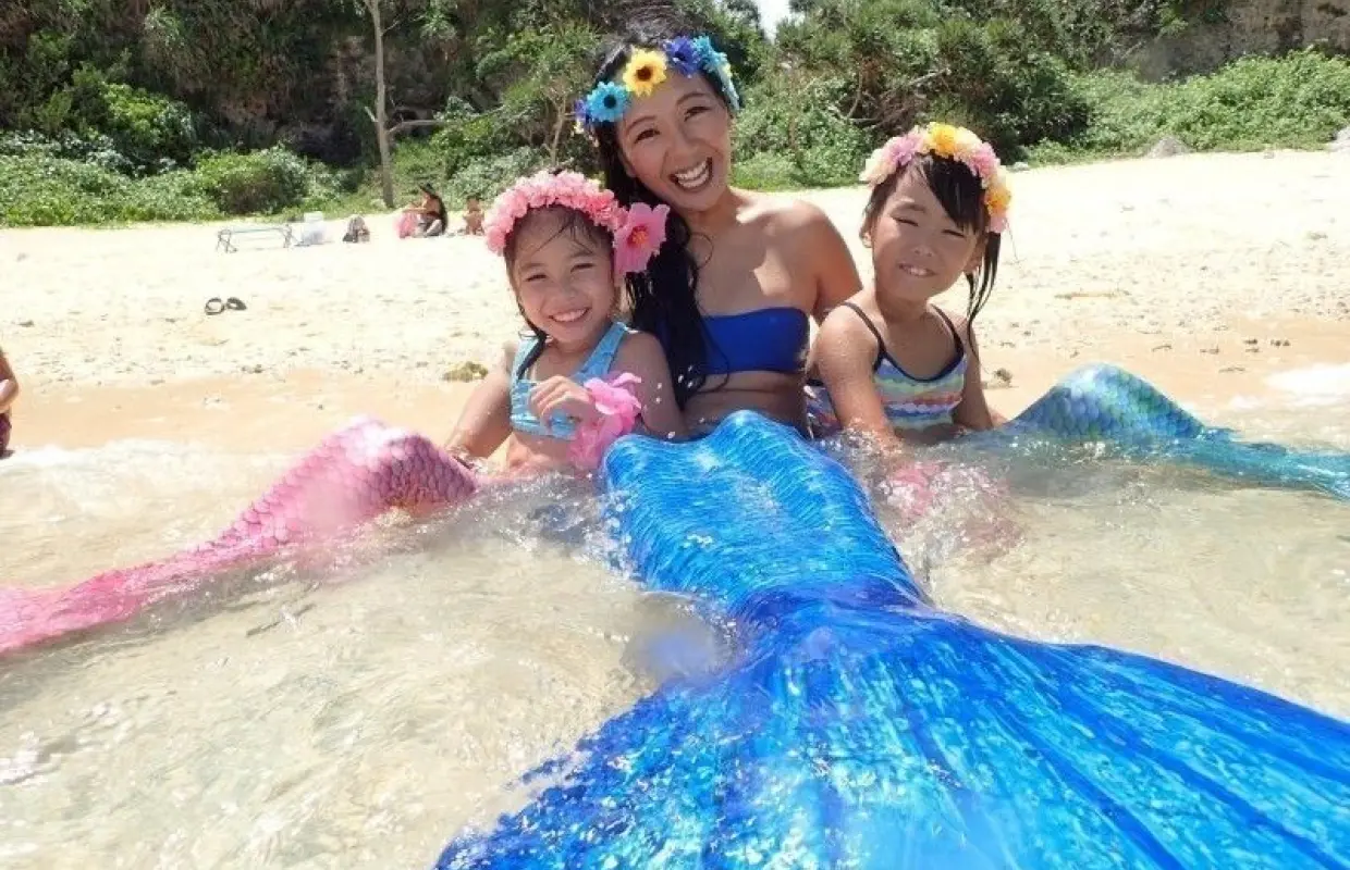 【２歳～参加OK】人魚姫になって写真撮影！マーメイドスイム☆撮影枚数は無制限！
