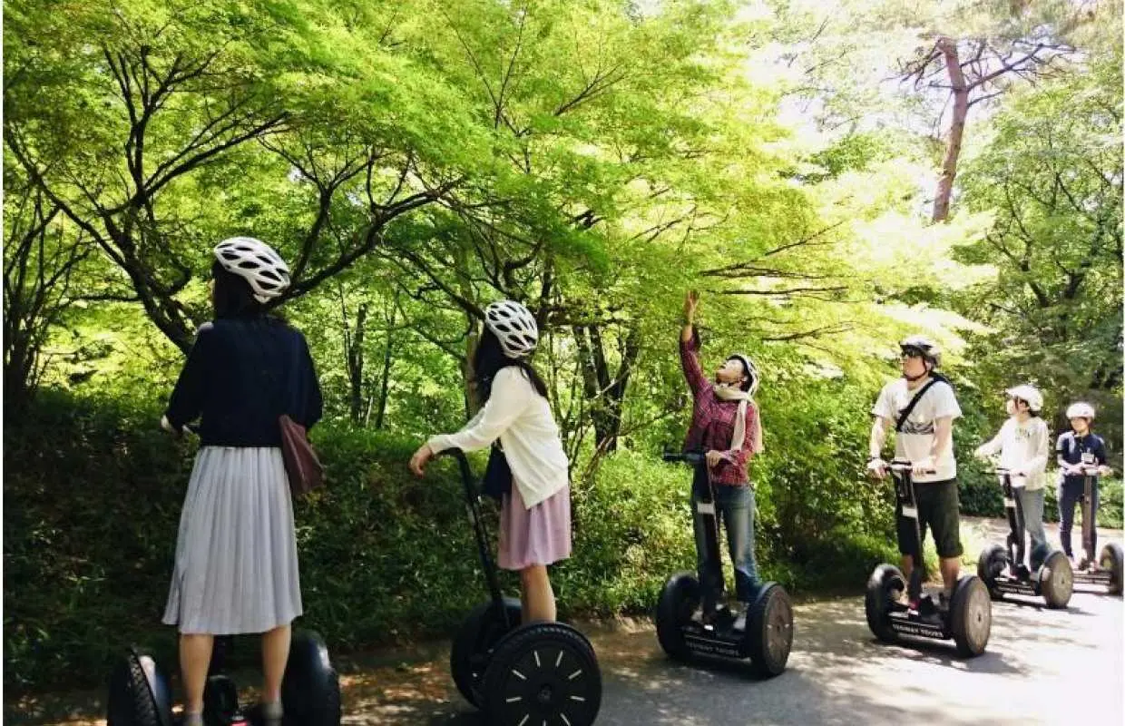 【埼玉・森林公園】広大な国営公園でセグウェイツアー！緑・花・自然・風を感じよう☆写真データ無料プレゼント