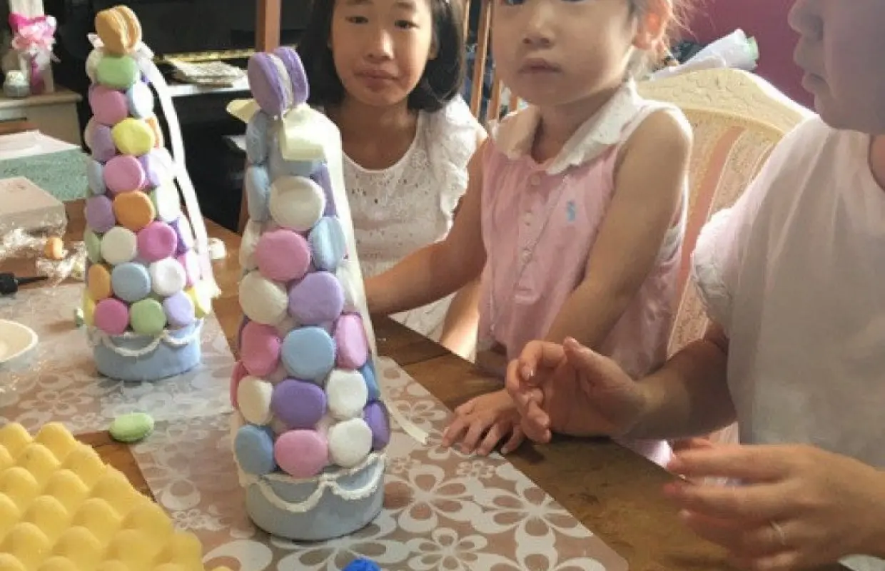 [도쿄, 후지미다이] 부드러운 점토로 만든 "마카롱 타워"가 아이들에게 큰 인기를 끌고 있습니다! 후지미다이역에서 도보 2분 거리!