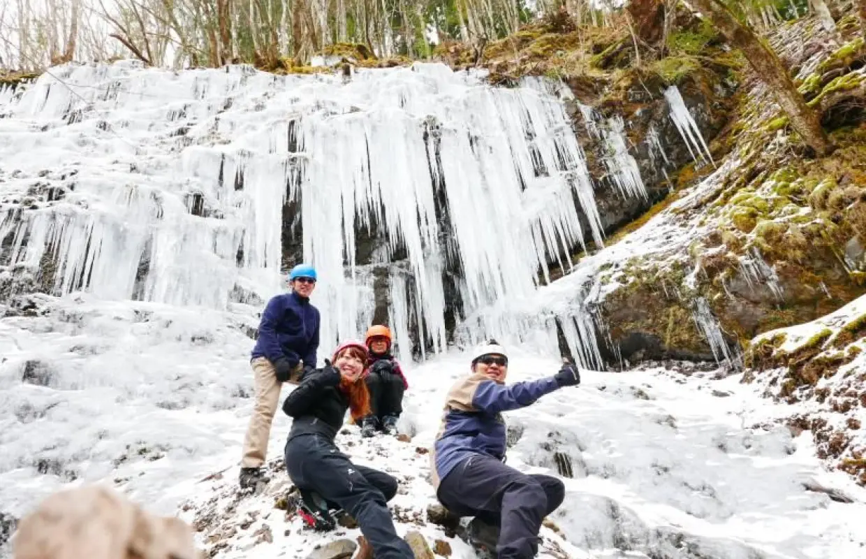 【奈良・大峰山脈】関西随一の氷瀑は私有地に！！特別拝観！？