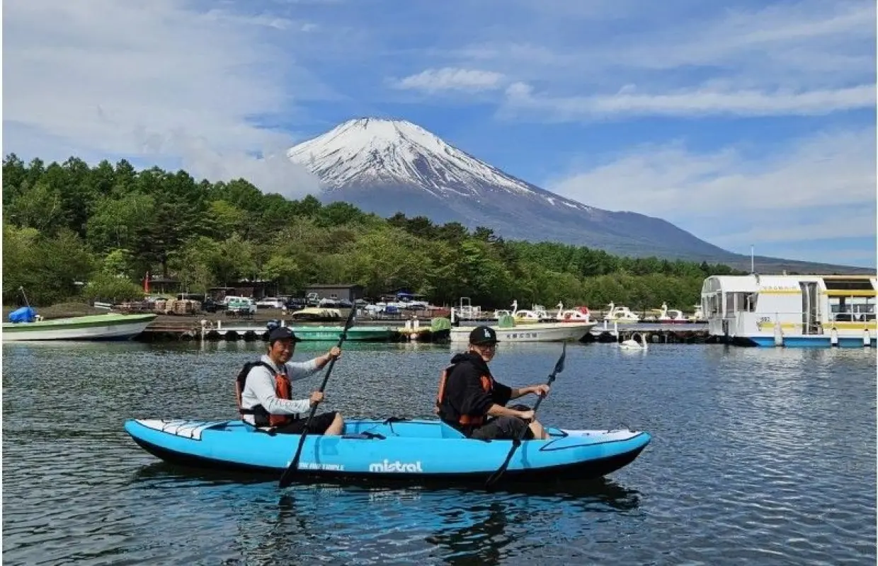 【山梨・山中湖】初心者歓迎！インフレータブルカヤック体験