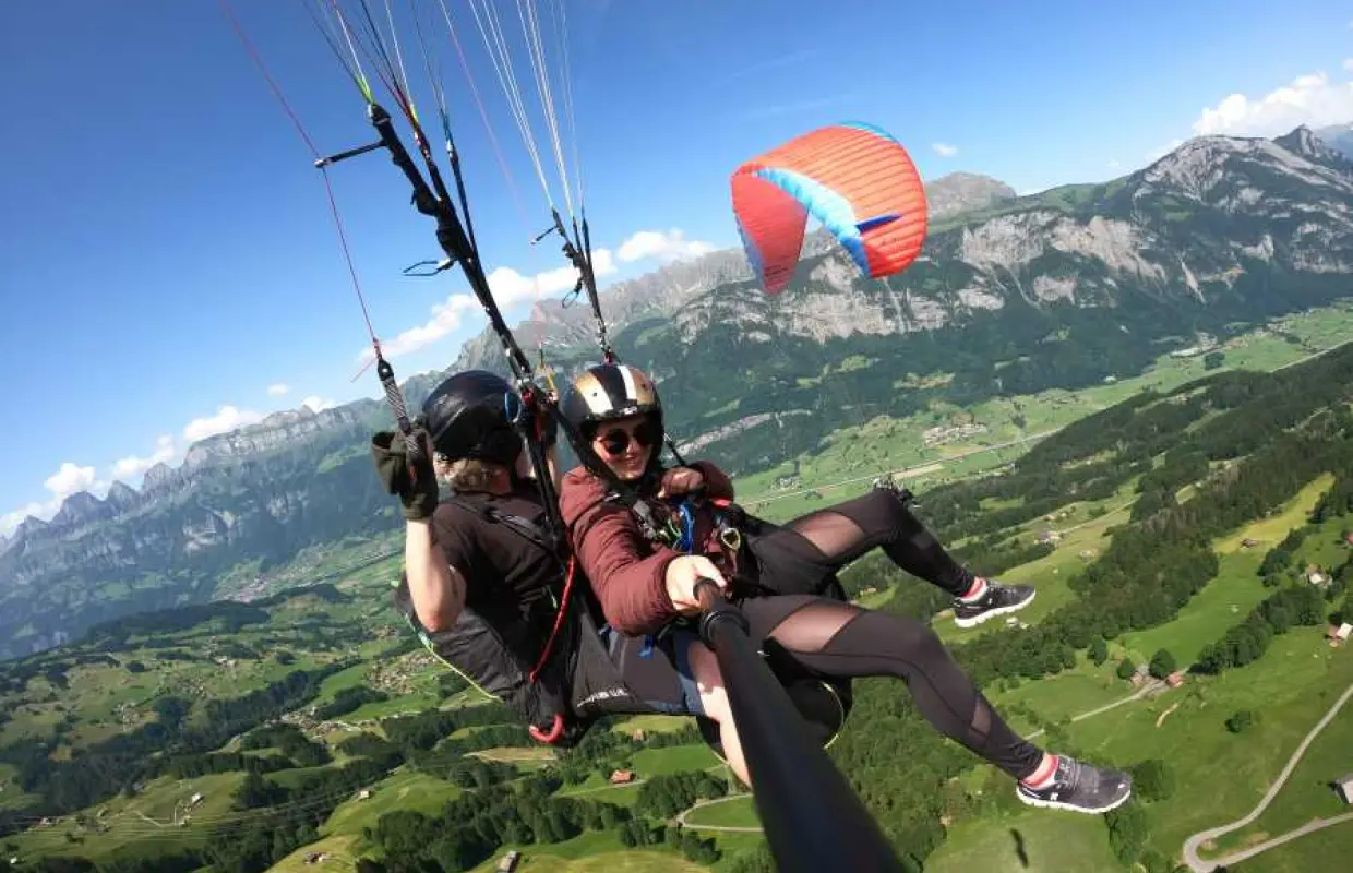 Flums paragliding tandem